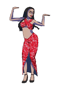 Dua Lipa Dancing Sticker by Elton John