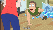 Working Out Rick And Morty GIF by Adult Swim