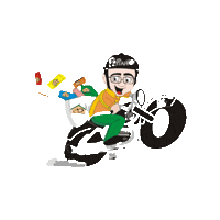 Delivery Sticker by casapepecalcados