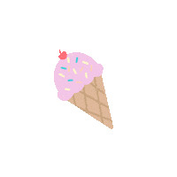 Ice Cream Fun Sticker