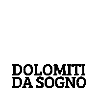 dolomitidasogno mountain trekking dolomiti dolomiti da sogno Sticker