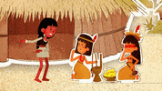 Animation Cartoon GIF by Mytikah - O Livro dos Heróis