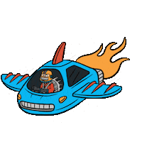 Punk Rock Fire Sticker by mxpx