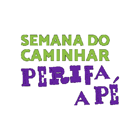 Perifa A Pé Sticker by Instituto Caminhabilidade