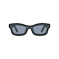 xojacksonrowe sunglasses jr bucket list bucketlist Sticker