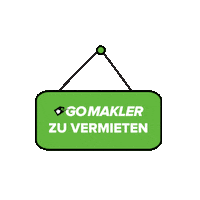 gomakler immobilienmakler mieten vermietung vermieten Sticker