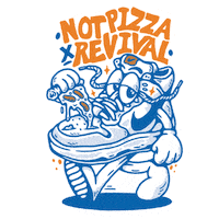 Pizza Sneakers Sticker by REVIVALSTREETWEAR