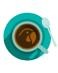 Good Morning Coffee Sticker by ROBINSON – Share the moment