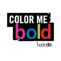 Hair Color Sparkle Sticker by HairUWear