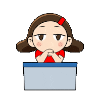 Girl Seriously Sticker by ulsankeunaegi