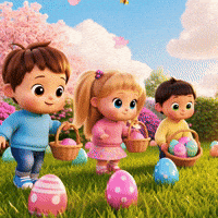 Joyeuses Paques Happy Easter GIF by ANTONZA