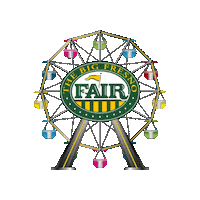 TheBigFresnoFair fair ferris wheel fresno fair big fresno fair Sticker