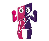 lborofamily lightningstrikes Sticker by Loughborough University