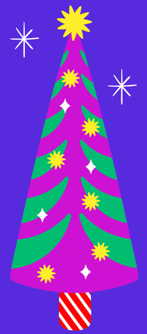 Christmas Tree Flower GIF by Coventry UK City of Culture 2021