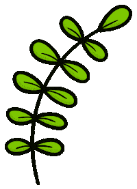 Grow Green Leaves Sticker