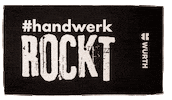Wuerth_Germany rock craft handwerk towel GIF