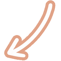 Arrow Sticker by Poco Posy