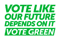 Vote Green Sticker by Scottish Greens