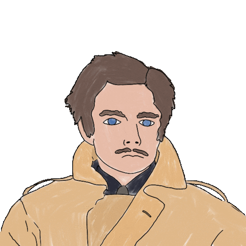 Chris Farren Sticker by Polyvinyl Records