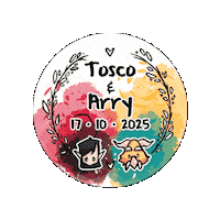 Wedding Tosco Sticker