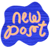 New Post Sticker