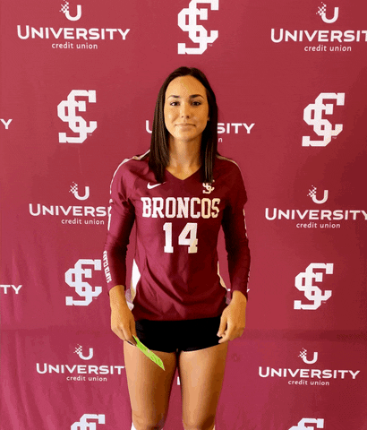 Santa Clara University Go Broncos GIF by Santa Clara Broncos