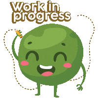 Workhard Sticker by Arveja Marketing