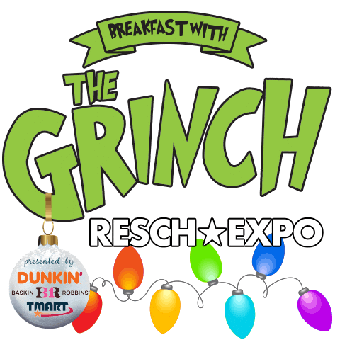 Grinch Sticker by Resch Center Complex