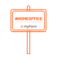 Stay Home Sticker by MyFarm