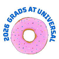 Universal Orlando Resort Graduation Sticker by Universal Destinations & Experiences
