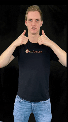 Way To Go Thumbs Up GIF by DynAmaze