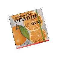 Chinese Orange Sticker