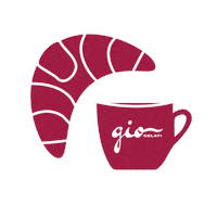 Croissant Ice Cream Sticker by GIO Gelati