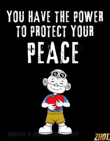 Protect Yourself Mental Health GIF by Zhot