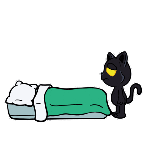 Tired Good Night Sticker by VeeFriends