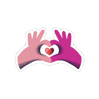 sheriandco love heart romance hearts Sticker