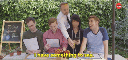 I Have Something To Say