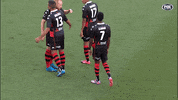 Western Sydney Wanderers Celebration GIF by wswanderersfc