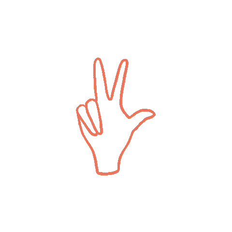 Hand Finger Sticker