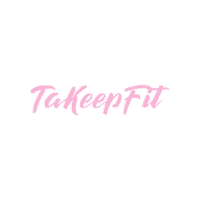 takeepfit logo fitness workout coach Sticker