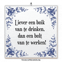 Humor Genieten GIF by Tegelspreuken.nl
