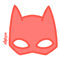 Cat Mask Sticker by Elastique by Madame Sher