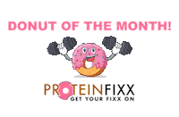 Donut Sticker by protein_fixx