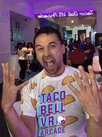 vrarcade GIF by Taco Bell VR Arcade
