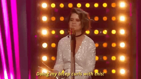 Country Music Doing My Bicep Curls With This GIF by Academy of Country Music Awards