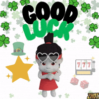Boa Sorte Good Luck GIF by Zhotcita