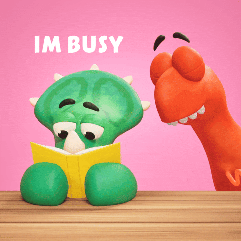 Disturbing Go Away GIF by Claynosaurz