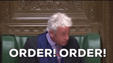giphydvr giphynewsinternational brexit parliament boris johnson GIF