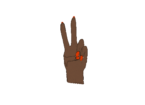 Hope Fingers Sticker
