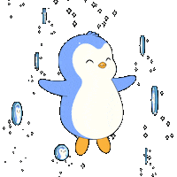 Crypto Pray Sticker by Pudgy Penguins